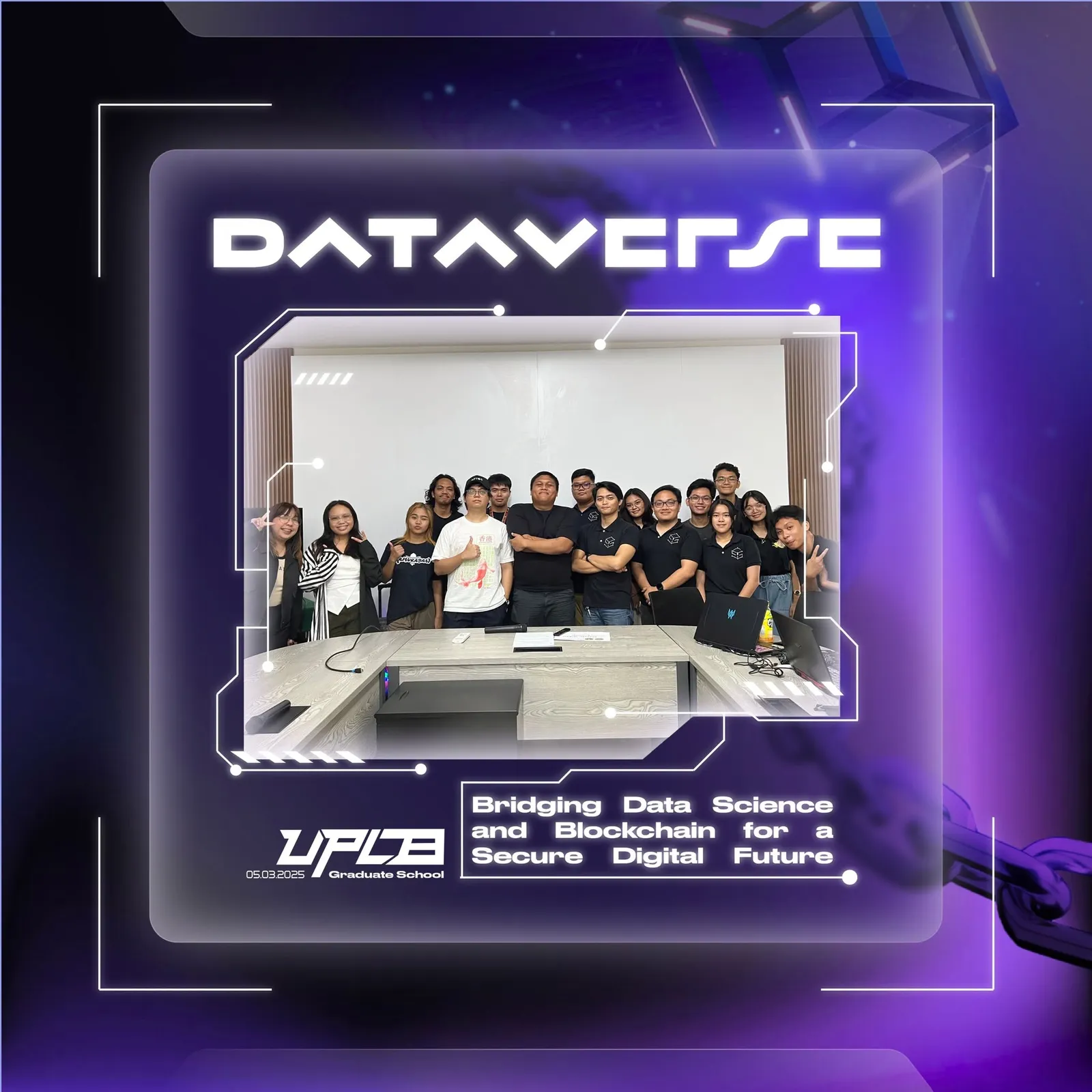 Speakers from Hiraya Network presenting at the UPLB Graduate School