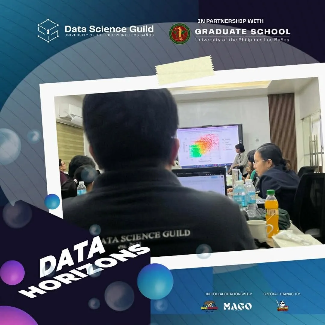 A team presenting regression results
